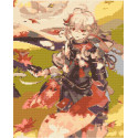 Алмазна мозаїка Аніме. Геншин імпакт Кадзуха 40*50 см OD 3260 dp-a