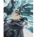 Алмазна мозаїка Аніме. Геншин імпакт Сяо 40*50 см OD 3262 dp-a