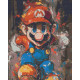 Алмазна мозаїка Супер Маріо 40*50 см OD 3410