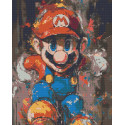 Алмазна мозаїка Супер Маріо 40*50 см OD 3410