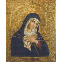 Алмазна мозаїка  Ікона Божої Матері "Пом'якшення злих сердець" 40*50 см OD 3434