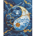 Алмазна мозаїка Інь янь 40*50 см OD 3445