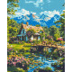 Алмазна мозаїка Альпійська гармонія 40*50 см OD 3492