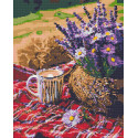Алмазна мозаїка Лавандовий спокій 40*50 см OD 3517