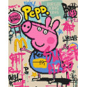 Алмазна мозаїка Герої кіно. Свинка Пеппа 40*50 см OD 3524