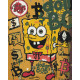 Алмазна мозаїка Спанчбоб арт 40*50 см OD 3525