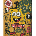 Алмазна мозаїка Спанчбоб арт 40*50 см OD 3525