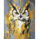 Алмазна мозаїка Сова  40*50 см OD 3528