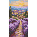 Алмазна мозаїка Аромати Провансу 40*80 см OD 5151