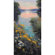 Алмазна мозаїка  Літні барви природи 40*80 см OD 5171
