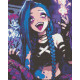 Алмазна мозаїка Аніме. Джинкс (Аркейн) 40*50 см OD 6014