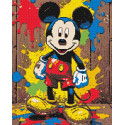 Алмазна мозаїка Міккі Маус арт 40*50 см  OD6021