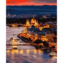 Картина за номерами Чарівний Будапешт   40х50 см PN4370