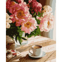Картина за номерами Кава у затишку  40х50 см PN4745
