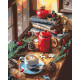 Картина за номерами Різдвяний натюрморт LW 3097 40*50 см