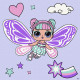 Картина за номерами L.O.L. Surprise! OMG Fairies Sweetiefly 40*40см  КНО1091