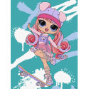 Картина за номерами  Tweens L.O.L. Skate Dance Ali Dance 30х40см  КНО1208