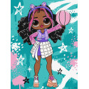 Картина за номерами  Tweens L.O.L. Skate Dance Hoops Cutie 30х40см  КНО1211