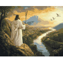 Картина за номерами Погляд Спасителя 40х50см KHO2571