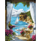 Картина за номерами Сонячна гавань 30*40см  КНО2798