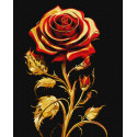 Картина за номерами Символ краси з фарбами металік extra 40х50см КНО3244