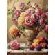Картина за номерами Різнокольорові троянди 30x40см КНО3291