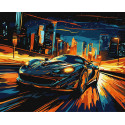 Картина за номерами Нічне місто 40х50см  КНО3644