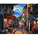 Картина за номерами Французька вуличка 40х50 см КНО3655