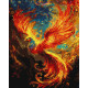 Картина за номерами Жар-птиця  40х50см КНО5152