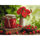 Картина за номерами Полуничне варення 30х40 см КНО5691