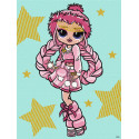 Картина за номерами L.O.L.Surprise! O.M.G. Fashion show La Rose зі страз 30х40 см КНО6271