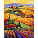 Картина за номерами Барвистий краєвид 40х50 см КНО6352