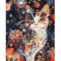 Картина за номерами Граційна кішечка 40х50см КНО6642