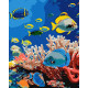 Картина за номерами Життя океану 40*50см  КНО6704
