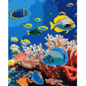 Картина за номерами Життя океану 40*50см  КНО6704