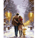 Картина за номерами Сімейна прогулянка 40х50 см КНО8348
