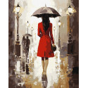 Картина за номерами Дощовитий день 40х50 см КНО8402
