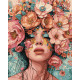 Картина за номерами Дівчина у квітах 40х50 см КНО8440