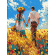 Картина за номерами Прогулянка закоханих 30х40см КНО8453