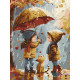 Картина за номерами Осіннє тепло 30х40 см КНО8471