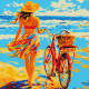 Картина за номерами Зустрічай літо 40*40см  КНО8543