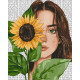 Картина за номерами Барвиста поезія: Соняшник 40x50см  КНО8632
