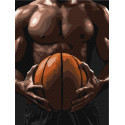Картина за номерами Торс баскетболіста 30*40см  КНО8633