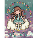 Картина за номерами April's Showers Santoro Gorjuss Collection 30*40см  КНО8672