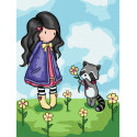 Картина за номерами You Are My Sunshine Santoro Gorjuss Collection 30*40см  КНО8682