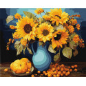 Картини за номерами Соняшникова гармонія 40х50см  КНО3264
