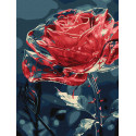 Картина за номерами Кришталева квітка 30*40см КНО3285