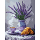 Картина за номерами Лавандовий натюрморт 30x40см КНО3324