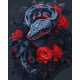 Картина за номерами Небезпечна троянда 40х50см КНО5146
