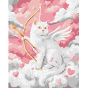 Картина за номерами Котячий Купідон 40х50см КНО5207